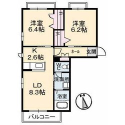 シャーメゾンフィオーレの物件間取画像